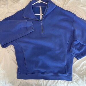 lululemon athletica Women's Blue Zip Up